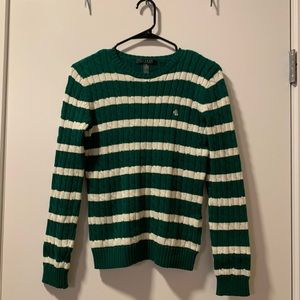 Striped Ralph Lauren Sweater - Size XS